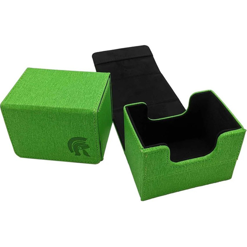 2!UPLE10383 Legion Sentinel Deck Box 80 Green published by Legion Supplies