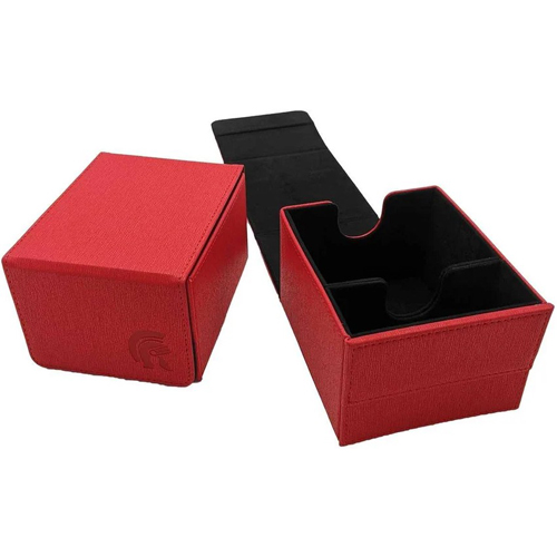 2!UPLE10384 Legion Sentinel Deck Box 80 Red published by Legion Supplies