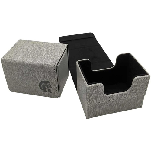 2!UPLE10386 Legion Sentinel Deck Box 80 Grey published by Legion Supplies