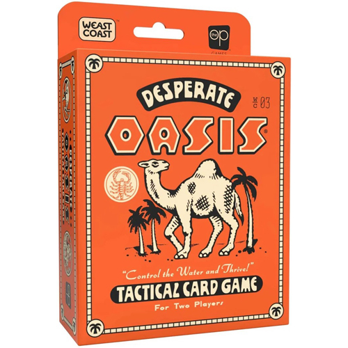 USODESOASIS Desperate Oasis Card Game published by USAOpoly