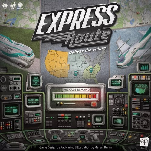 Express Route Board Game: Deliver The Future!