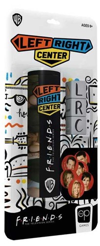 USOLR010647 Left Right Center Dice Game: Friends Edition published by USAOpoly