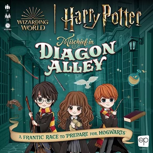 USOPA1040 Harry Potter Board Game: Mischief In Diagon Alley published by USAOpoly