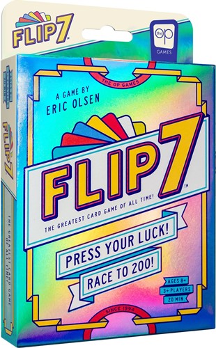 2!USOPA1728712E Flip 7 Card Game: 2nd Edition published by USAOpoly