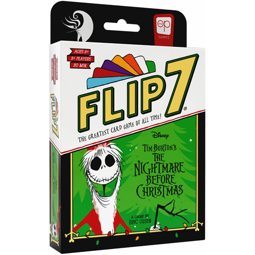 USOPAFLIP7NIGHT Flip 7 Card Game: The Night Before Christmas published by USAOpoly
