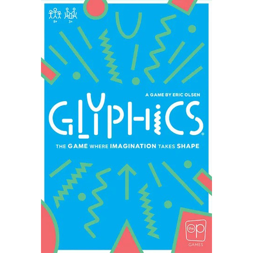 USOPAGLYPHICS Glyphics Card Game published by USAOpoly