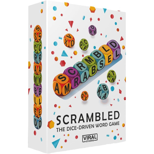 VRDCRAMBLED Scrambled Dice Game published by Viral Studios