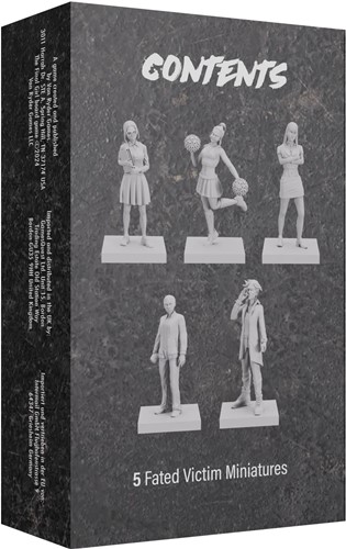 VRGFGFATED Final Girl Board Game: Fated Victim Miniatures published by Van Ryder Games