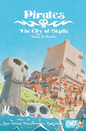 VRGGNA10 The City Of Skulls: Pirates Graphic Adventure Novel published by Van Ryder Games