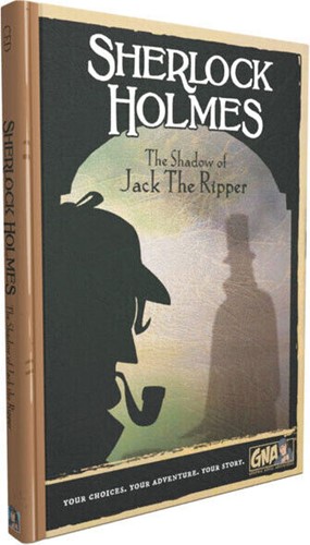 VRGGNA15 Sherlock Holmes: The Shadow Of Jack The Ripper Graphic Adventure Novel published by Van Ryder Games