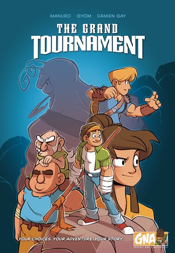 2!VRGGNA19 The Grand Tournament Graphic Adventure Novel published by Van Ryder Games