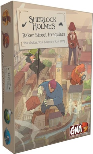 2!VRGGNABS1 Baker Street Irregulars Graphic Adventure Novel published by Van Ryder Games
