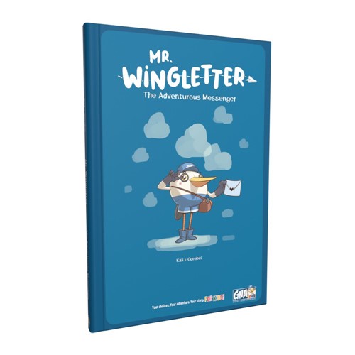 VRGGNAJR03 Mr Wingletter Junior Graphic Adventure Novels published by Van Ryder Games