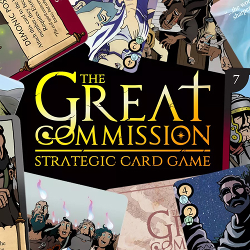 3!W4WTGC001 The Great Commission Card Game published by Word For Word Bible Comic
