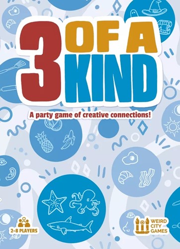 2!WCG61 3 Of A Kind Card Game published by Weird City Games