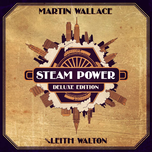 WD5007 Steam Power Board Game: Deluxe Edition published by Wallace Design