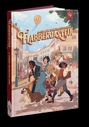 2!WNDFG01 Flabbergasted! A Comedic Roleplaying Game published by The Wanderer's Tome