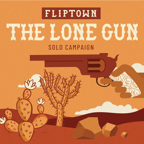 WSG0010402 Fliptown Card Game: Lone Gun Expansion published by Write Stuff Games