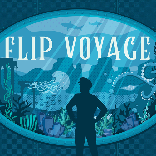 WSG00201 Flip Voyage Card Game published by Write Stuff Games