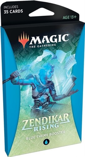 2!WTCC7535S2 MTG Zendikar Rising: Blue Theme Booster Pack published by Wizards of the Coast