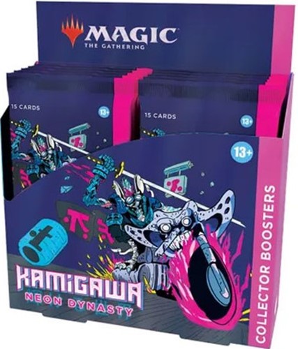 2!WTCC9204 MTG Kamigawa Neon Dynasty Collector Booster Display published by Wizards of the Coast