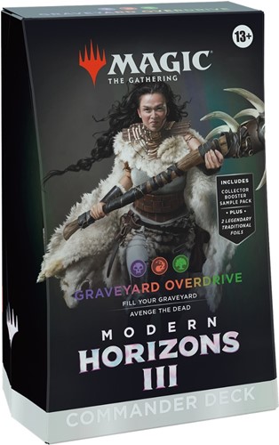 2!WTCD3293S3 MTG: Modern Horizons 3 Graveyard Overdrive Commander Deck published by Wizards of the Coast