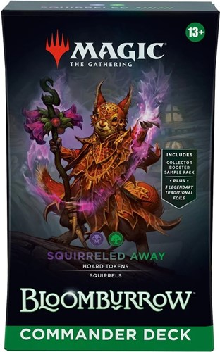 MTG Bloomburrow Squirreled Away Commander Deck