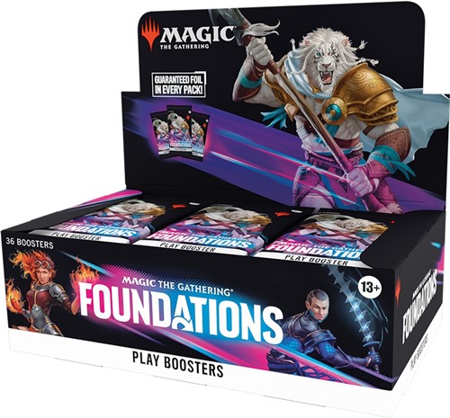 3!WTCD3628 MTG: Foundations Play Booster Display published by Wizards of the Coast