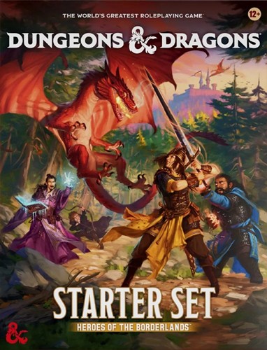 WTCD4705 Dungeons And Dragons RPG: Heroes Of The Borderlands Starter Set published by Wizards of the Coast