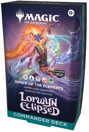 WTCD50750001S2 MTG Lorwyn Eclipsed Dance Of The Elements Commander Deck published by Wizards of the Coast
