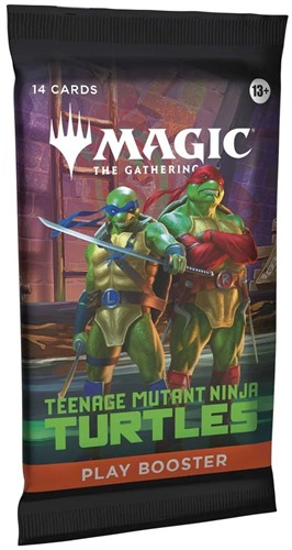 WTCD51630001S MTG: Teenage Mutant Ninja Turtles Play Booster Pack published by Wizards of the Coast