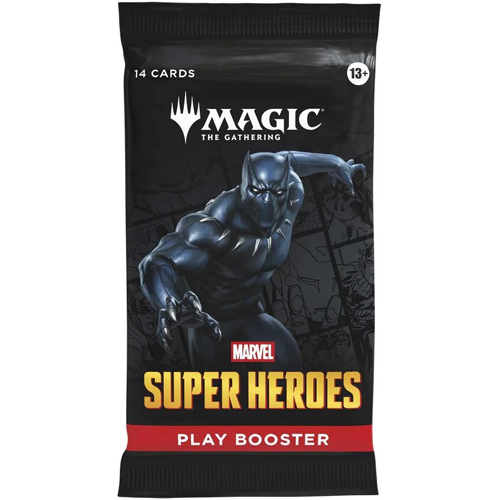 2!WTCD53560001S MTG Marvel Super Heroes Play Booster Pack published by Wizards of the Coast