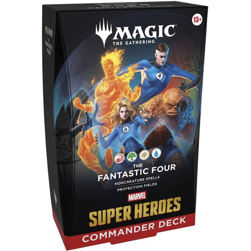 2!WTCD53610001S3 MTG Marvel Super Heroes Fantastic Four Commander Deck published by Wizards of the Coast