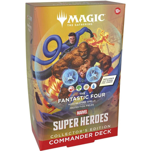 2!WTCD53620000S3 MTG Marvel Super Heroes Fantastic Four Collector Commander Deck published by Wizards of the Coast