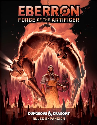 WTCD5416 Dungeons And Dragons RPG: Eberron Forge Of The Artificer (Alternate Cover) published by Wizards of the Coast