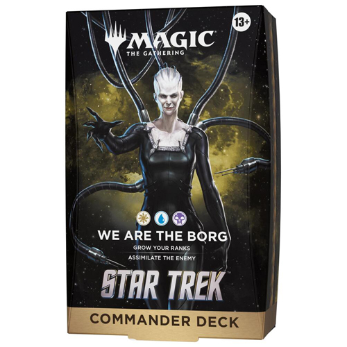 2!WTCD58990001S4 MTG Star Trek We Are The Borg Commander Deck published by Wizards of the Coast