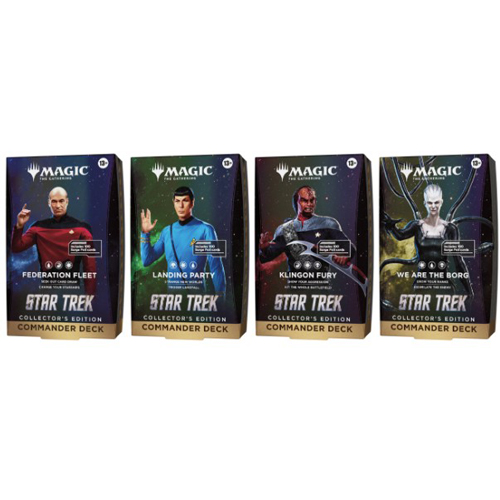 2!WTCD59000000 MTG Star Trek Collector Commander Deck Display published by Wizards of the Coast