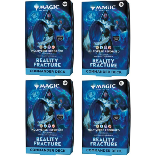 WTCD59250001 MTG Reality Fracture Commander Deck Display published by Wizards of the Coast