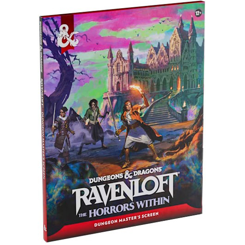 WTCD60170000 Dungeons And Dragons RPG: Ravenloft Horrors Within DM Screen published by Wizards of the Coast