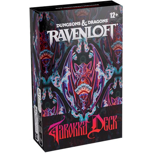 WTCD60190000 Dungeons And Dragons RPG: Ravenloft Horrors Within Tarokka Deck published by Wizards of the Coast