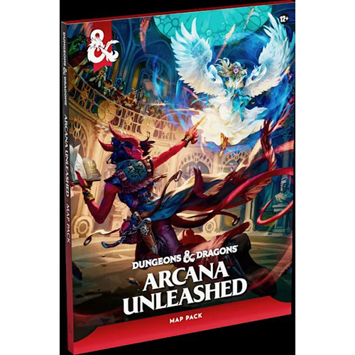WTCD60330000 Dungeons And Dragons RPG: Arcana Unleashed Map Pack published by Wizards of the Coast