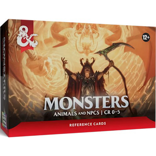 WTCD60410000 Dungeons And Dragons RPG: Monsters - Animals And NPCs published by Wizards of the Coast