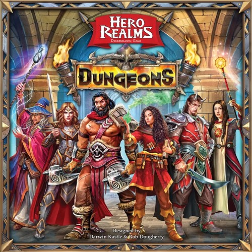 2!WWGHR530 Hero Realms Card Game: Dungeons published by Wise Wizard Games