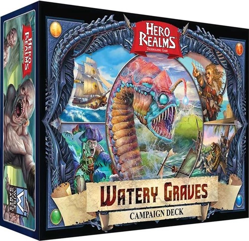 2!WWGHR532D Hero Realms Card Game: Watery Graves published by Wise Wizard Games