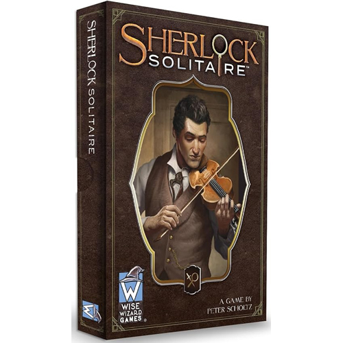 WWGSLK001 Sherlock Solitaire Card Game published by Wise Wizard Games