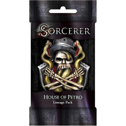 3!WWGSOR718 Sorcerer Card Game: House Of Petro Lineage Pack published by Wise Wizard Games