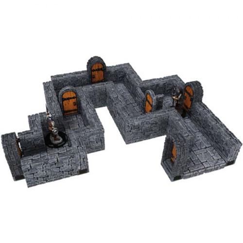 WarLock Tiles System: Dungeon Straight Walls Expansion Pack 1