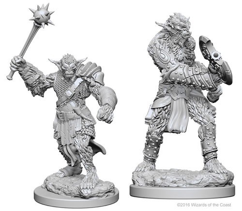 WZK72562S Dungeons And Dragons Nolzur's Marvelous Unpainted Minis: Bugbears published by WizKids Games