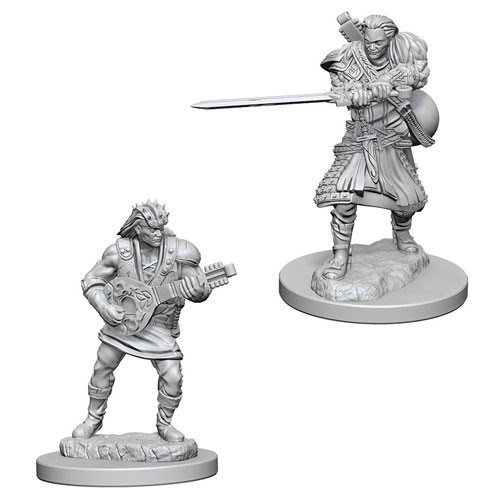 WZK72632S Dungeons And Dragons Nolzur's Marvelous Unpainted Minis: Human Male Bard published by WizKids Games