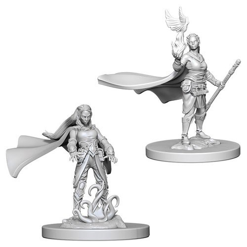 WZK72642S Dungeons And Dragons Nolzur's Marvelous Unpainted Minis: Elf Female Druid published by WizKids Games